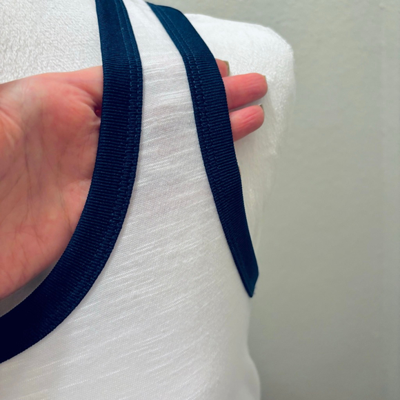 NFL Cowboys Football Tank Top S White Blue - Picture 5 of 11